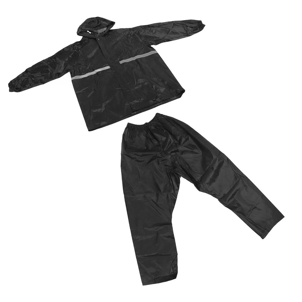 Rain Coat Pants Waterproof Full Body Raincoat Set Single Layer Oxford Fabric for Outdoor Duty