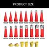 22Pcs Caulking Nozzle Set Sealing Nozzle for Sealant Application on Multiple Surfaces