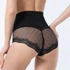 Women's Mid Waist Shaping Pants Large Lace Underwear Tight Fit Body Tight Pants