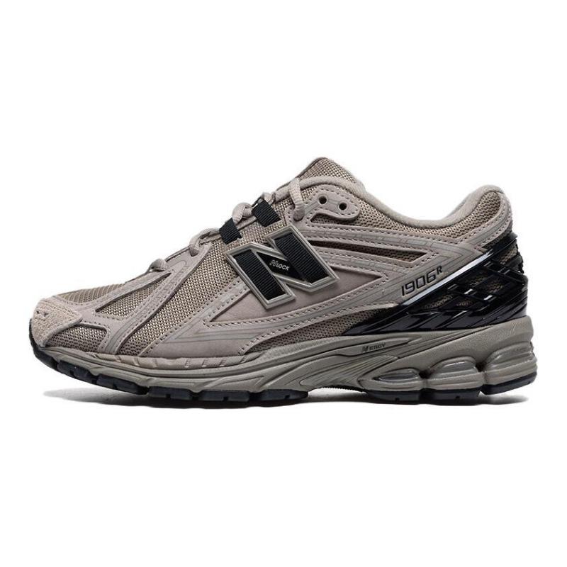 New Balance 1906R Унисекс Y2K Функциональные Дышащие Амортизирующие Низкие Городские Кроссовки для Поездок и Бега Серый Коричневый U1906RAS