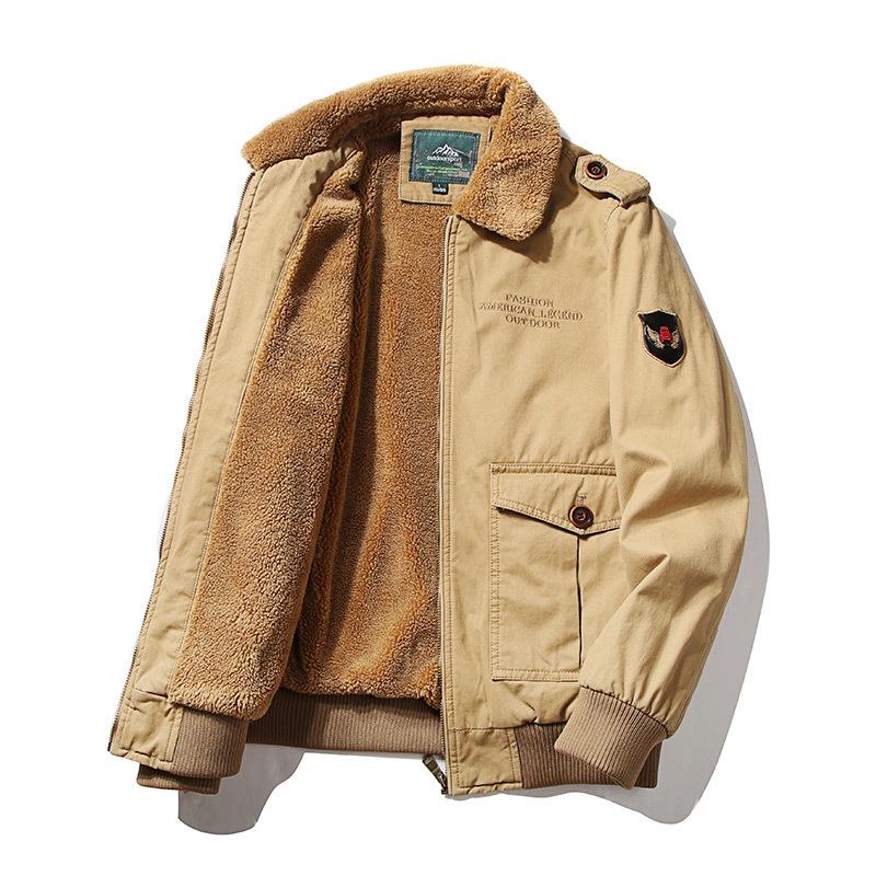 Повседневная Куртка, Мода, Мужская, Осень И Зима, Хлопок, Куртка, Мужская, Куртка