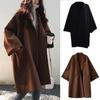 Fashion Women Pocket Long Sleeve Cardigan Casual Loose Sweater Tops Trench Coat