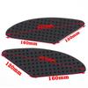Universal Motorcycle Anti-slip Fuel Tank Knee Pad for Yamaha, Kawasaki, Honda - Heat Insulation Side Sticker