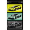 1/32 Scale Martin Valkyrie AMR Pro AM-RB 001 Alloy Scale Car Model Diecast Metal Miniature Car Sound and Light Children Toy Car Vehicles Gifts