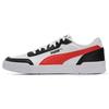 Caracal White Poppy Red Unisex Sneakers Black 369863-24