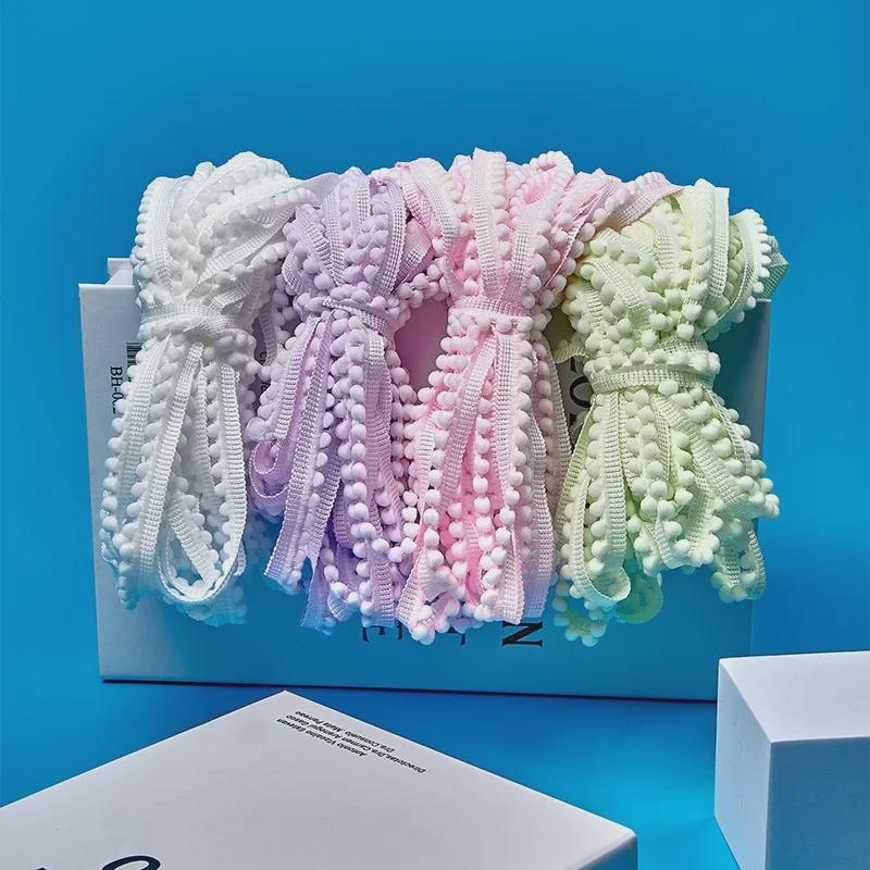 Мяч для ванны с кружевной окантовкой 1,3 см для самостоятельного изготовления одежды, штор и ковров