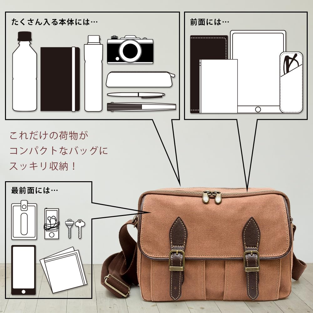 Сумка через плечо из японского хурмы Shibu Kurashiki Pocket Toyooka Many Birthday [creareki] Мужская сумка, сумка, легкая, Япония, стиль, окрашенная,