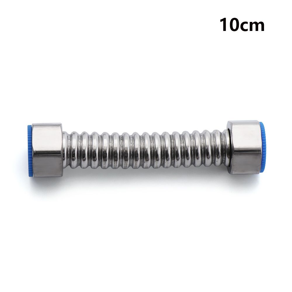 G1/2" Metal Durable Extendable Home Water Heater Connector Hose Tube Plumbing Corrugated Pipe