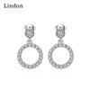 Lindon Zircon Copper Alloy Earrings Drop Earrings For Women Wedding Party Gifts
