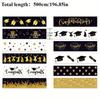 12pcs/set Adhesive Tape School Graduation Party Scrapbook DIY Material Scrapbooking Materials 15mmx5m