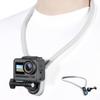 Крепление на шею AKASO с магнитным креплением для экшн-камер, совместимо с Hero 12, 11, 10, 9, 8, 7, Osmo Action 4, 3, 2 и т. д.