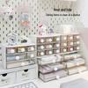 Clear Desktop Multi-Layer Storage Box - Drawer-Type Office Stationery Organizer