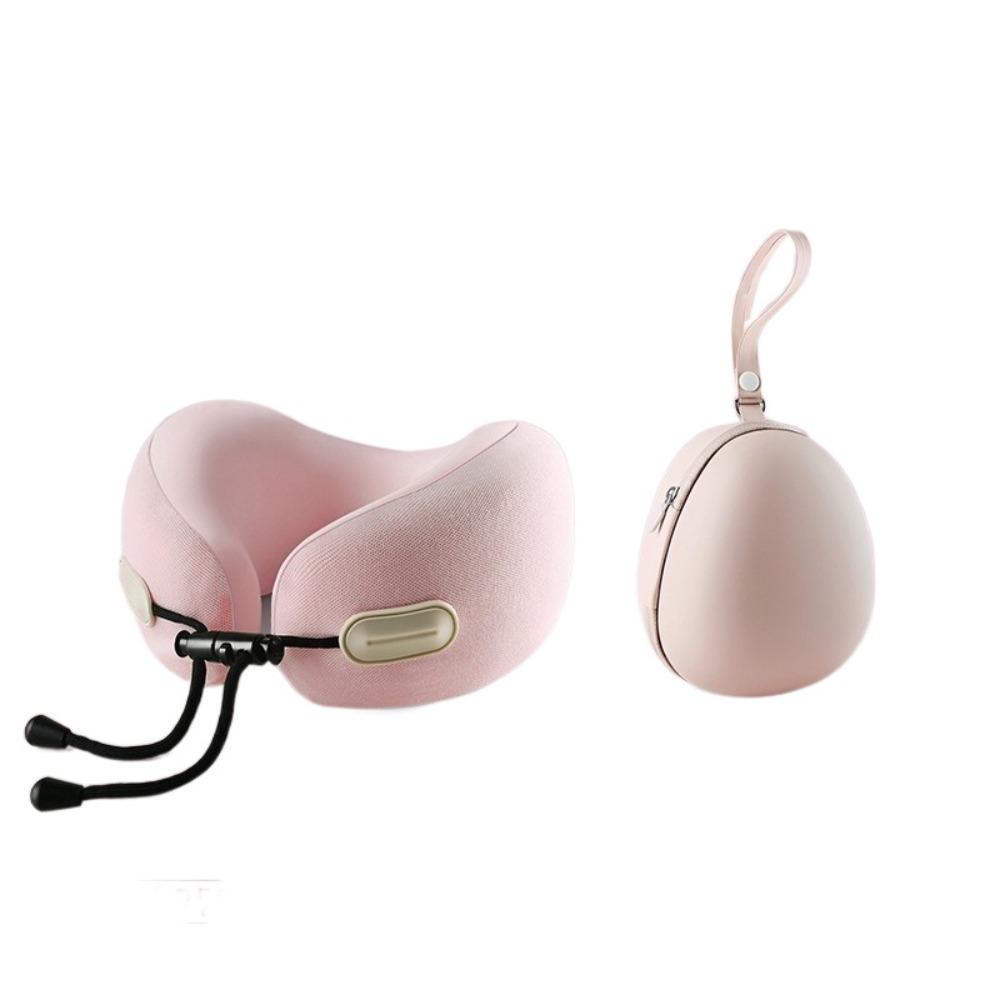 Эргономичная U-образная подушка для путешествий с эффектом памяти и сумкой для хранения, подушка для сна в офисе, мягкая и удобная подушка для шеи, для путешествий