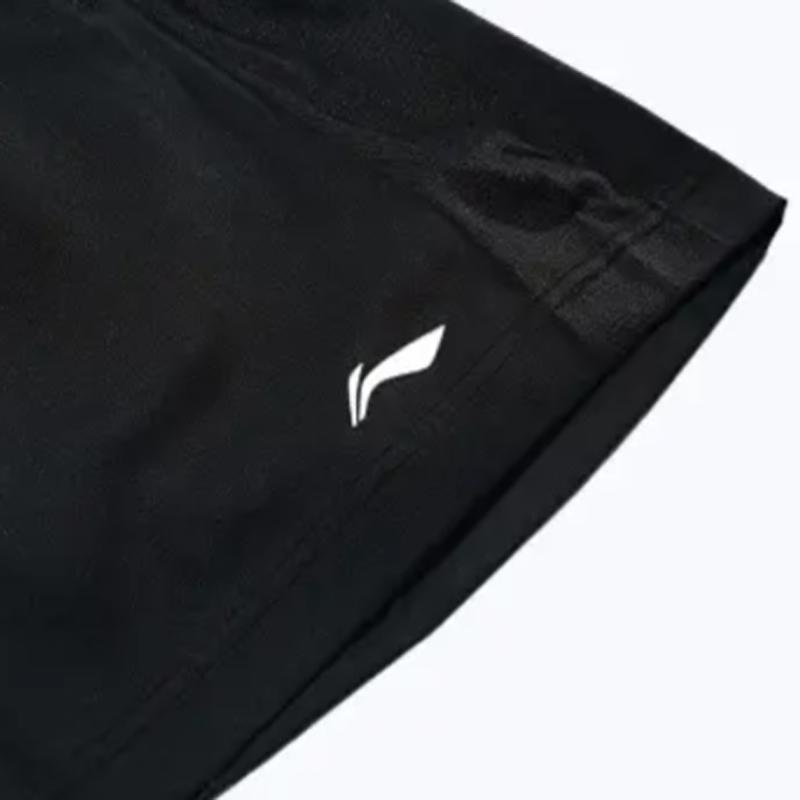 Li-Ning Летний мужской дышащий быстросохнущий модный удобный легкий приятный для кожи влагоотводящий повседневный спортивный костюм Мужской костюм YVSW029-2+YATV113-1