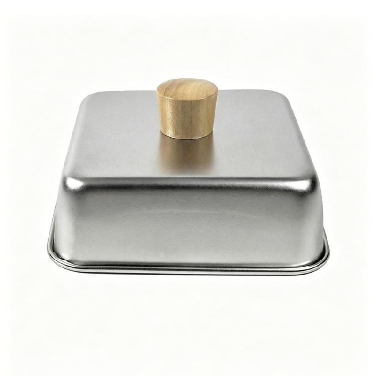 Крышка для готовки из нержавеющей стали с термостойкой деревянной ручкой, жаропрочная крышка-навес для домашнего и ресторанного использования