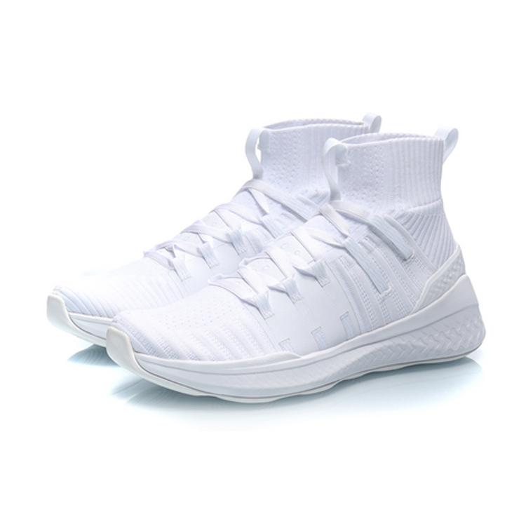 Li Ning Wujie Высокие тренировочные кроссовки Мужские Белые AFPP015-1