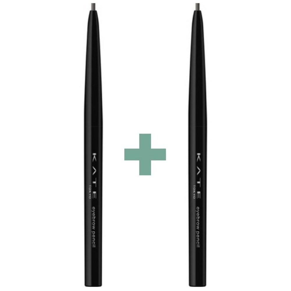 Kate Eyebrow Pencil Z, 1+1 Natural Black, 1 pcs