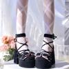 Dropship Lolita Chunky Platform Pumps Women Mary Janes Shoes  Spring Summer Women Sexy Party Gothic Women Shoes Pumps