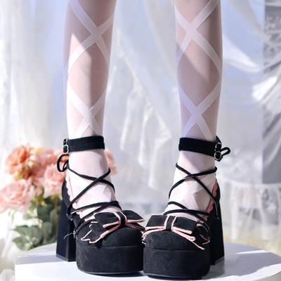 Дропшиппинг Лолита толстые туфли-лодочки на платформе женские туфли Мэри Джейн весна-лето женские сексуальные вечерние готические женские туфли-лодочки