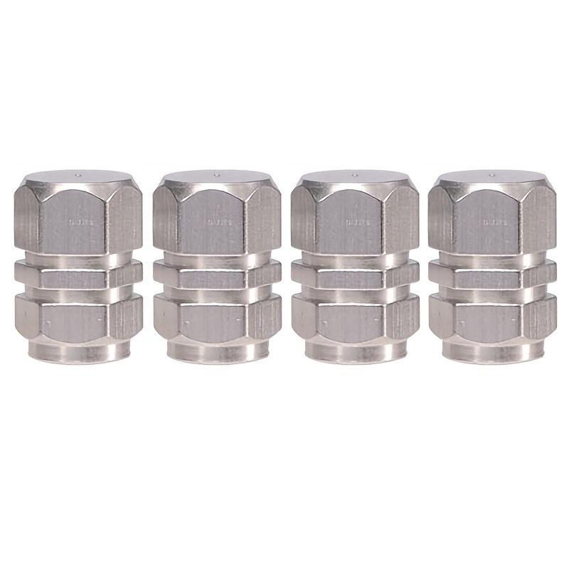 4 шт. колпачки для клапанов шин из алюминиевого сплава — пылезащитные и совместимые с воздухом США — для автомобилей, мотоциклов и грузовиков