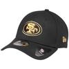 Casquette - New Era - 39Thirty - San Francisco 49ers - Noir/Or - Sportswear - Confortable
