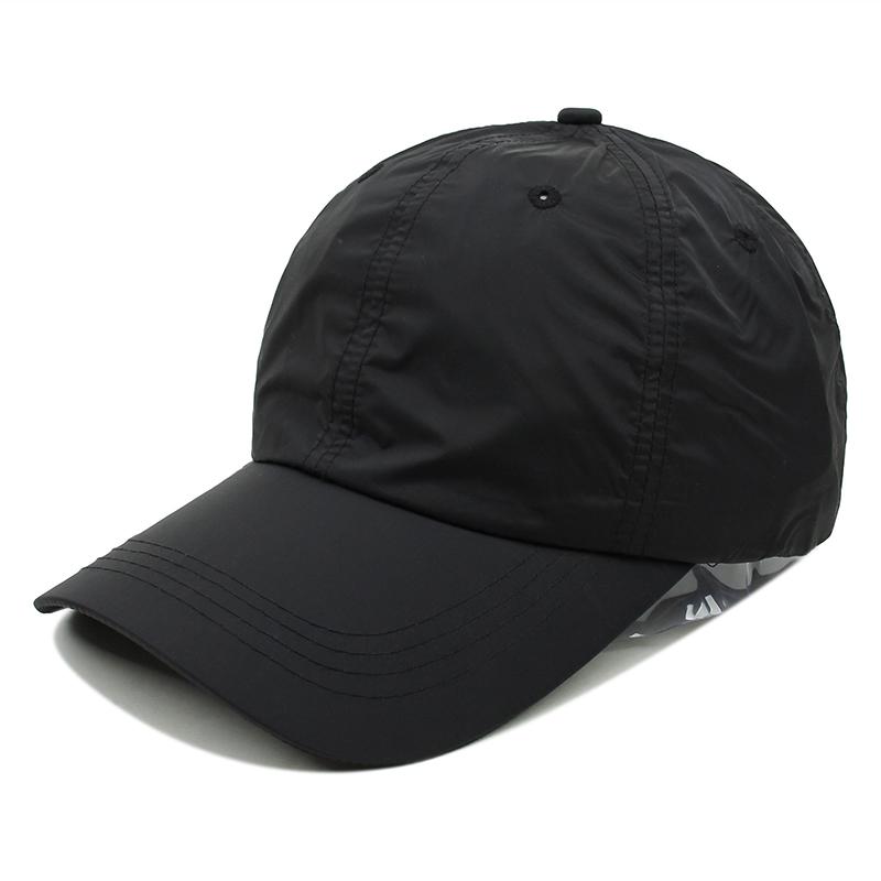 Новая летняя унисекс быстросохнущая кепка-snapback женская однотонная корейская версия регулируемая бейсболка для улицы тонкая хип-хоп кепка папы