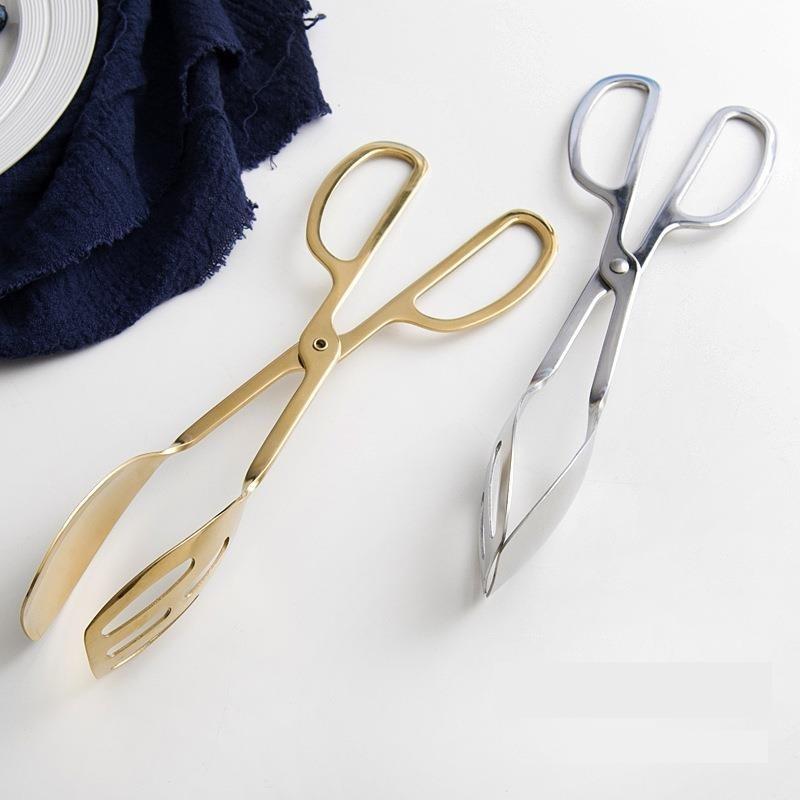 Buffet Tongs Stainless Steel Buffet Party Catering Serving Tongs Food Serving Cake Salad Bread Tongs Kitchen Baking Tools Clip5