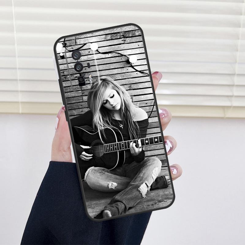 Чехол с принтом Аврил Лавин для Xiaomi 14T Pro 11T 12T 13T 13 14 15 Ultra POCO X6 X7 Pro X3 X5 F5 F6 M6 Pro