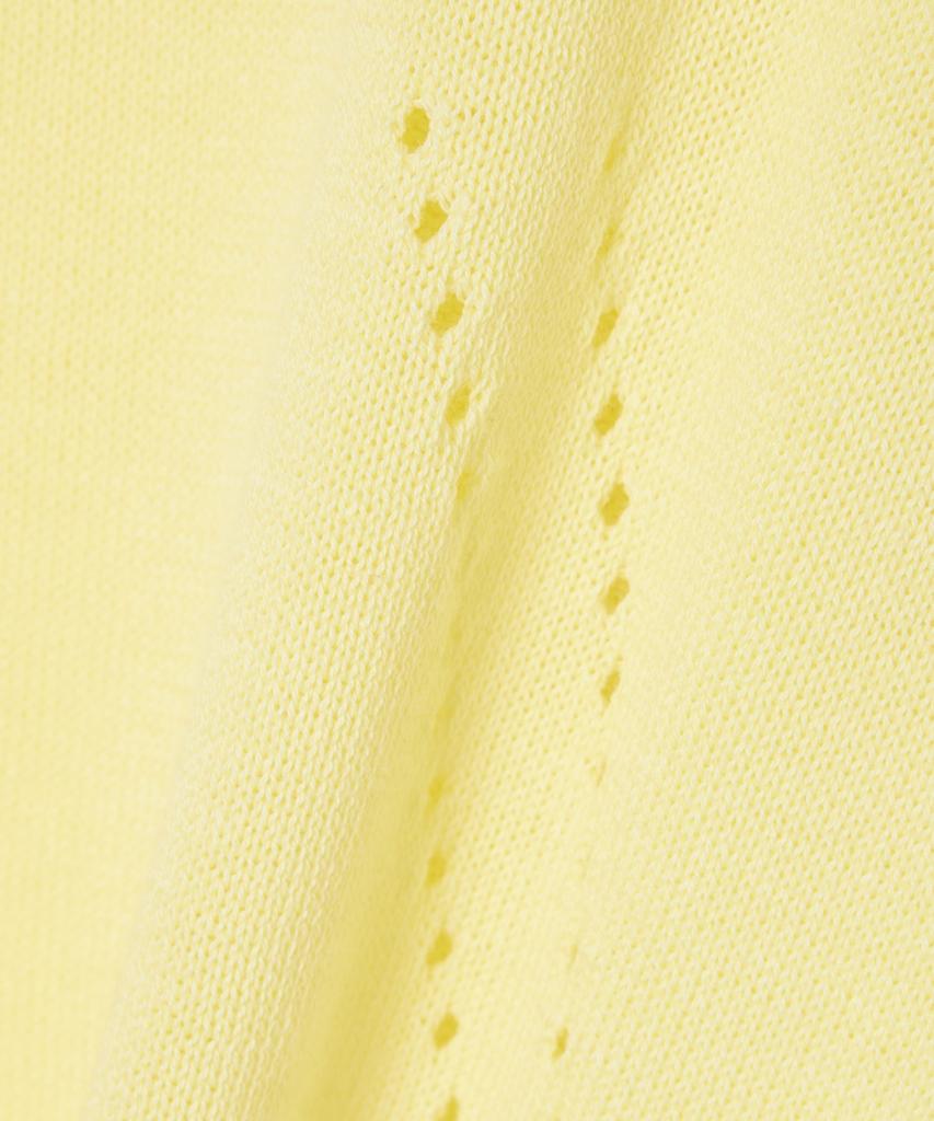 LACOSTE Женский легкий хлопковый свитер с коротким рукавом Af5025-56G 107
