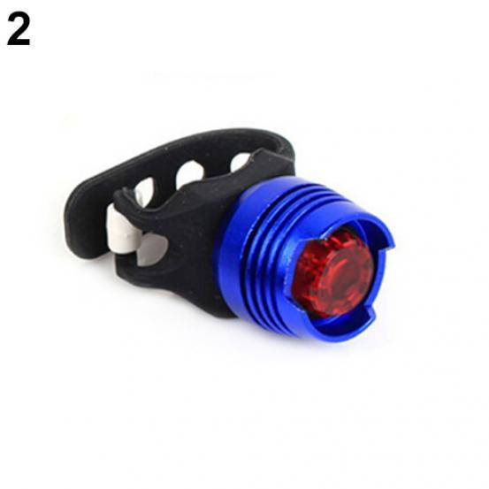 Bike Bicycle Red LED Rear Light 3 Modes Safety Warning Flashing Tail Lamp