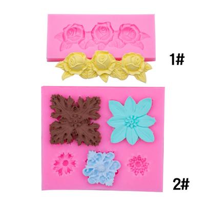 Ретро Цветок Цветы Ротанга Цветочные Листья Тотем Дворцовый Рельеф Окружающий Край Цветок Граница Шоколадная Форма