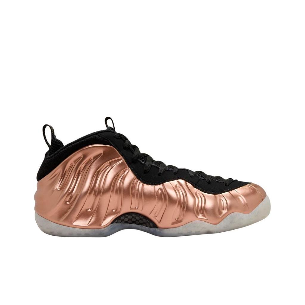 Nike Кроссовки Little Posite One GS Copper 2024 для детей, черные, металлик-медь, Off-Noir FZ0990-800