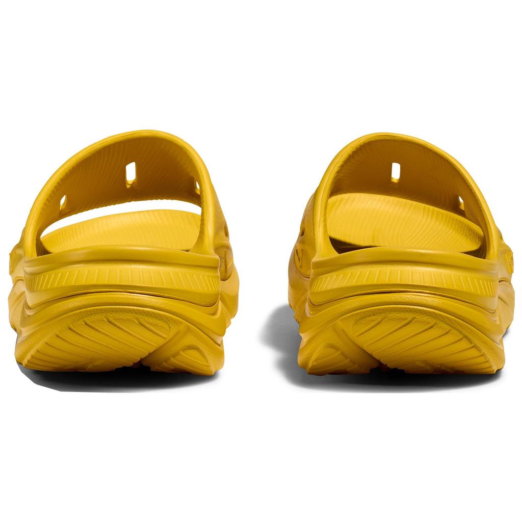 Кроссовки унисекс HOKA Ora Recovery Slide 3 Passion Fruit Желтые 1135061-PFPF