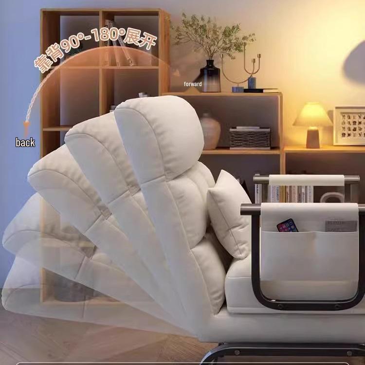 Раскладное кресло-диван: Раскладной диван-кровать для офиса, дневного сна и домашнего использования; Идеально подходит для сидения, сна и отдыха.