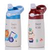 400ML Kids Water Bottle Cartoon Animal Thermos Mug Baby Duck Billed Straw 316 Stainless Steel Vacuum Flasks Thermos Bottle