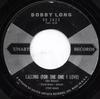 7-дюймовая пластинка BOBBY LONG - Calling (Для той, кого я люблю) UR2023 Unart Records 1959 US Соул/Фанк Б/У