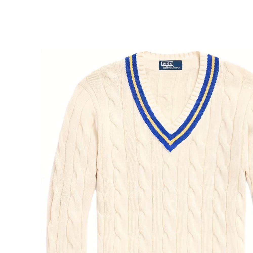 Polo Ralph Lauren cable-knit cotton-blend jumper 710934013-001