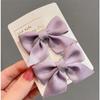 2 Piece Bow Hair Clip Elegant Flower Hair Clips For Kids Ladies Set Hairpin Hair Accessories  Style Bair Accessories