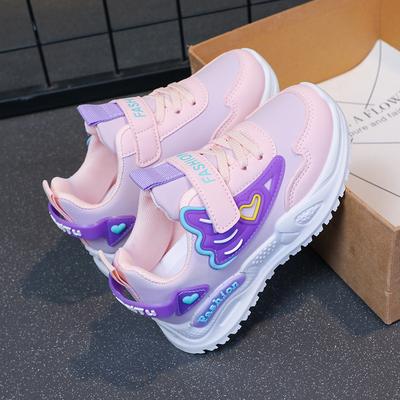 Новые 2025 осенние удобные и дышащие спортивные туфли для детей среднего и старшего возраста, повседневная обувь, модные студенческие