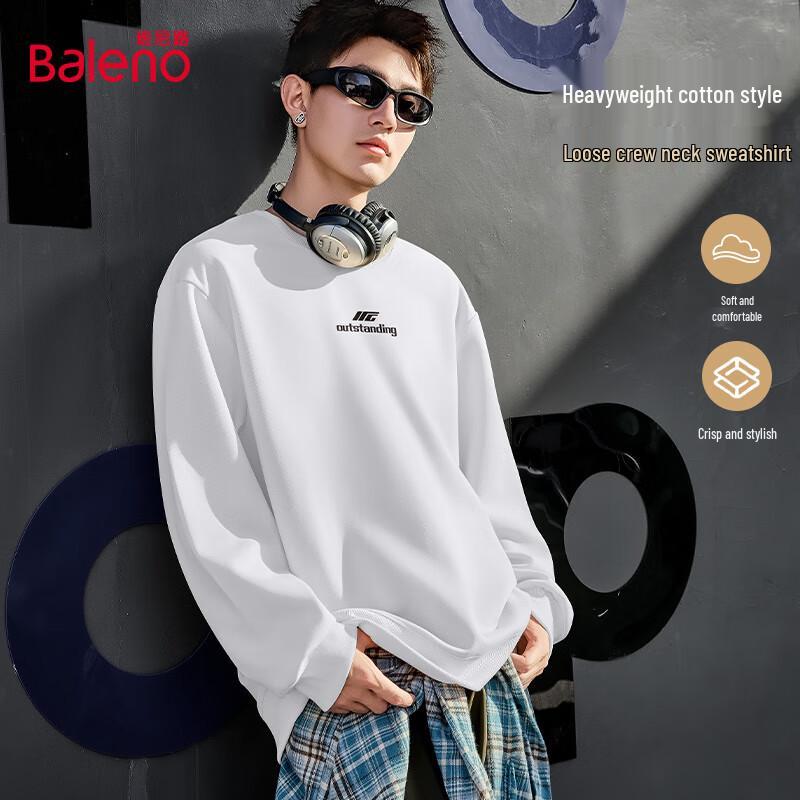 Baleno Men's Knitted Round Neck Sweatshirt