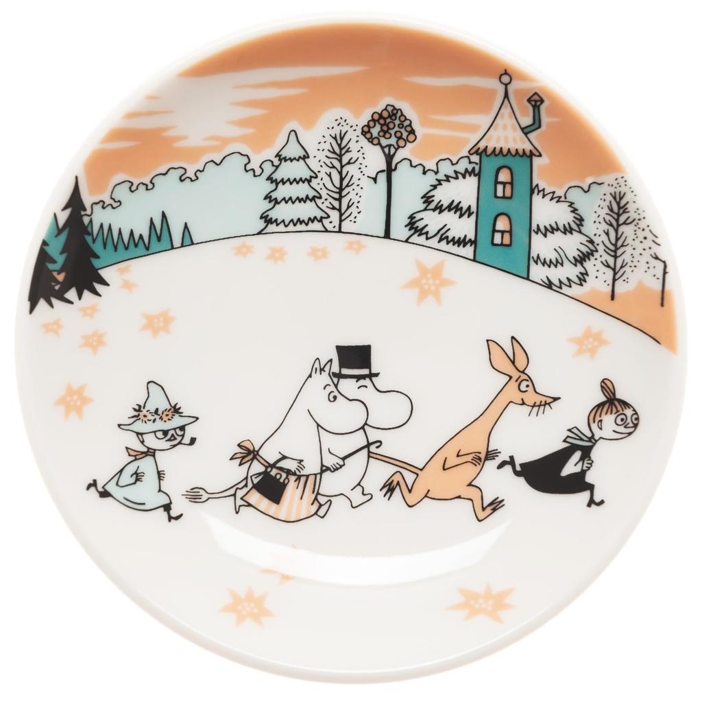 Moomin Arabia Мини-набор Муми-тролль Муми 1077472 [Официально импортировано] Тарелки, 10,5 см, 2, Долина, Посуда, Arabia,