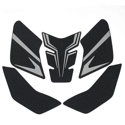 Motokano 3 мм Толстая Накладка на Бак Наклейка Декаль для Suzuki и GSX-8S (2023-) GSX-8R (2024-) 8BL-EM1AA (Серый)