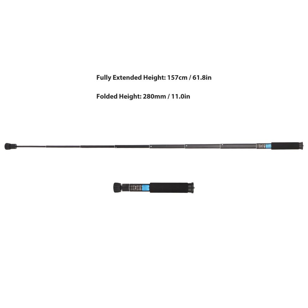Camera 8 Section Camera Stable Shooting Monopod Lightweight Portable Travel Monopod with Carrying Bag Screw Monopod, Monopod, 1/4-3/8