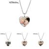 Bts Park Jimin Heart Shaped Pendant Necklace With Timeless Gemstone Charm In Alloy
