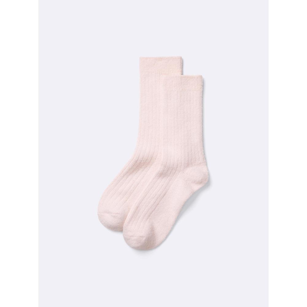 GU by Uniqlo Style Heat Crew Socks  Brushed 