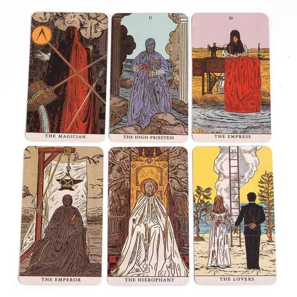 10,3*6 см колода Таро Сомния, иллюстрированное издание, серия из 78 карт, вдохновленная мечтами и кошмарами