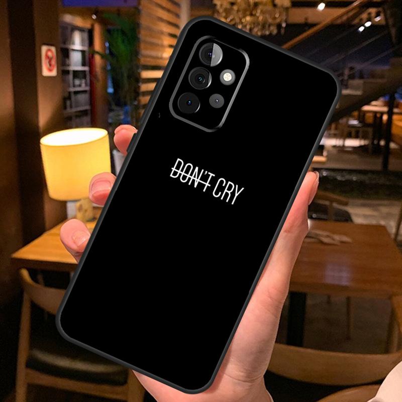 Грустная депрессия Черный Чехол-Слово Для Samsung Galaxy A36 A56 A26 A16 A06 A53 A33 A13 A12 A32 A52 A55 A35 A15 A54 A34 A14