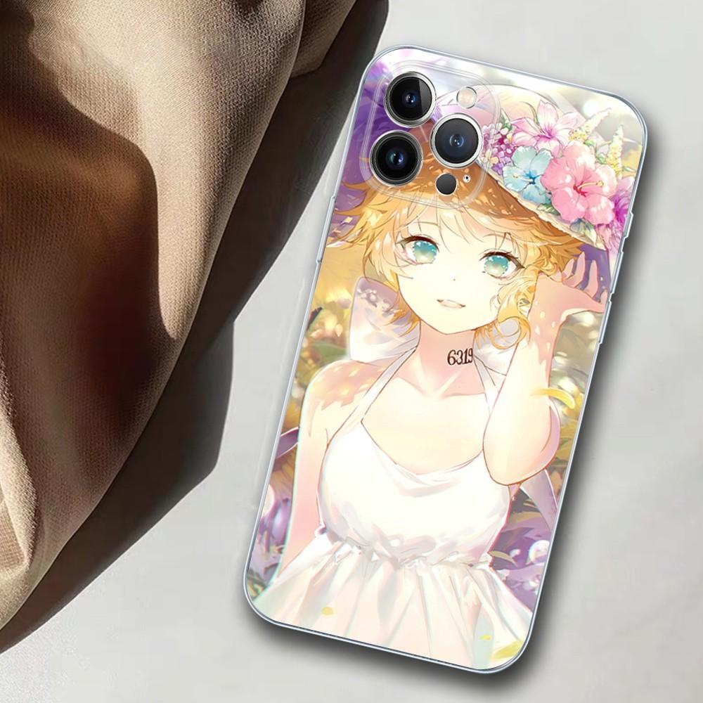 The Promised Neverland Phone Case For iPhone 14 11 12 13 Mini Pro XS Max Cover 6 7 8 Plus X XR SE 2020 Funda Shell