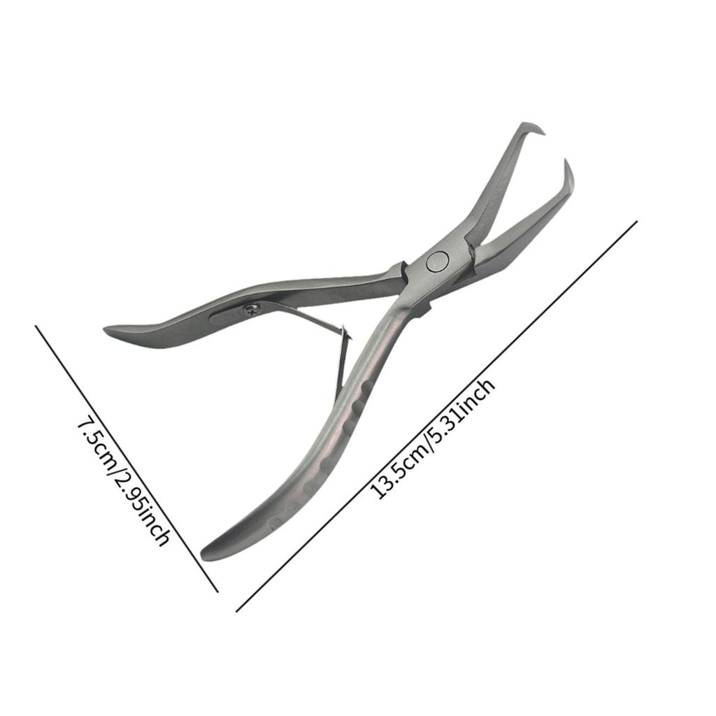 Hair Extension Plier Sealing Plier Anti Slip Handle Stainless Steel Styling Tool for Barber Shops Salon DIY Hair Accessories