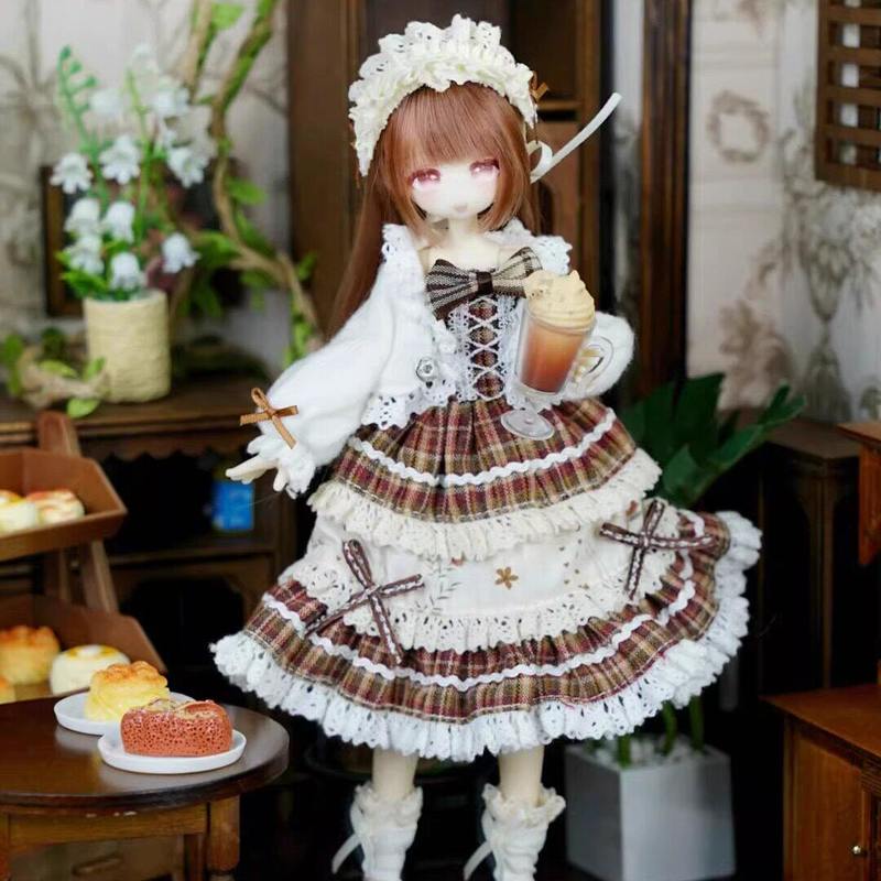 Новая серия кукол Momotale Siji Chayu 1/8 BJD с шарнирами, милая кукла, фигурка из слепой коробки Caixa Caja Язык чая четырех времен года